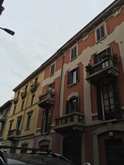 Милан. Улица via Gluck на которой родился и вырос Адриано Челентано