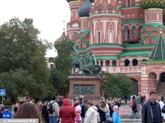 Москва. Памятник героям борьбы с польской интервенцией Козьме Минину и князю Дмитрию Пожарскому