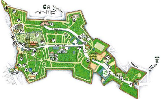 Карта Вышеграда