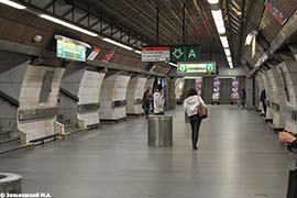 Прага. Линия метро «А»: Станция метро Museum